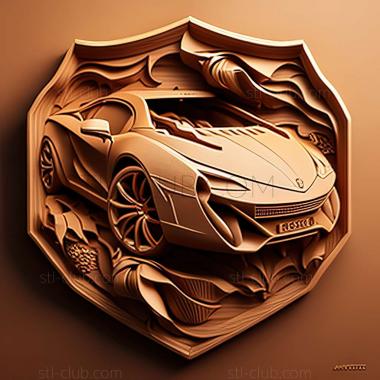 3D мадэль Lamborghini Pregunta (STL)